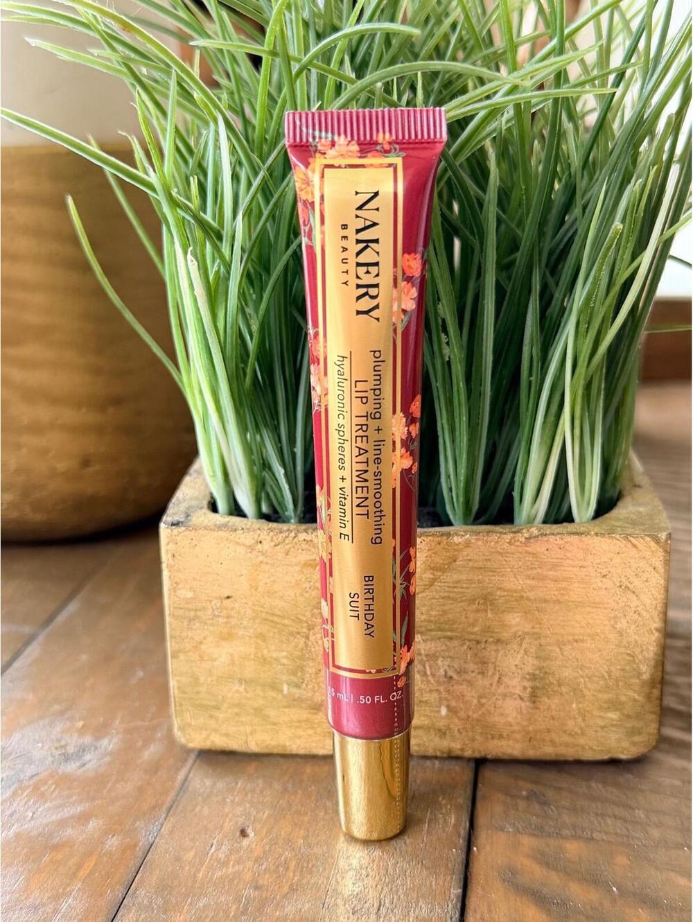 Nakery Beauty Plumping & Line-Smoothing Lip Treatment BIRTHDAY SUIT